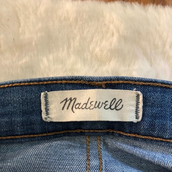 Madewell 9" High Rise Skinny Crop ankle Jeans Angelo color size 25 - Picture 6 of 11